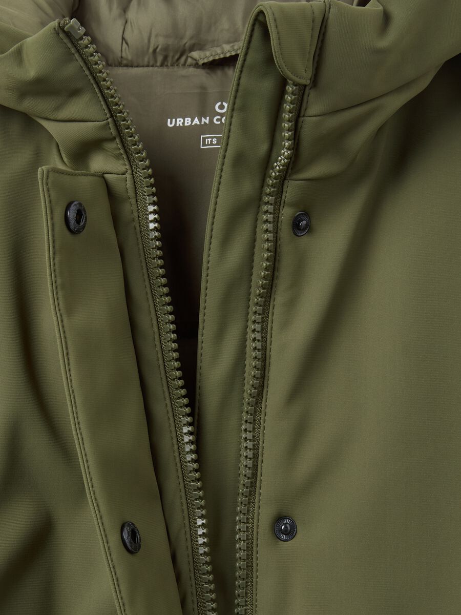 Parka lungo con imbottitura in REPREVE®_5