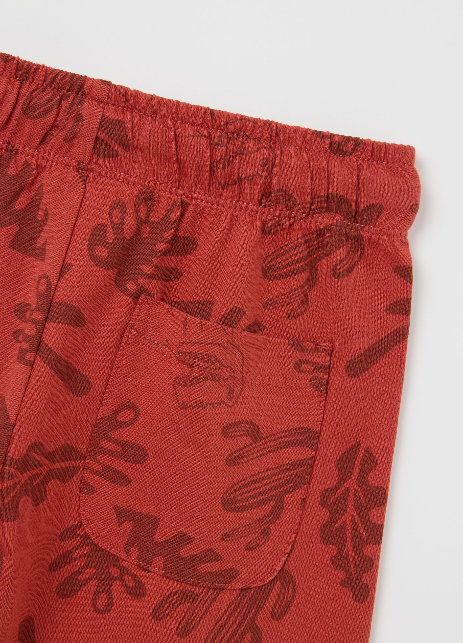 Set di pantaloncini da bambino in puro cotone multicolor regular fit