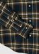 Multicolour long sleeve shirt in pure cotton with a regular fit and check pattern_1