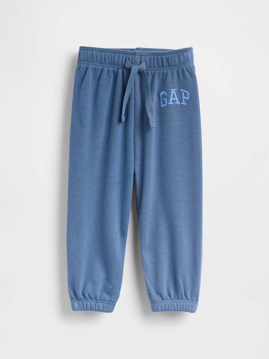 Joggers in misto cotone con logo_0