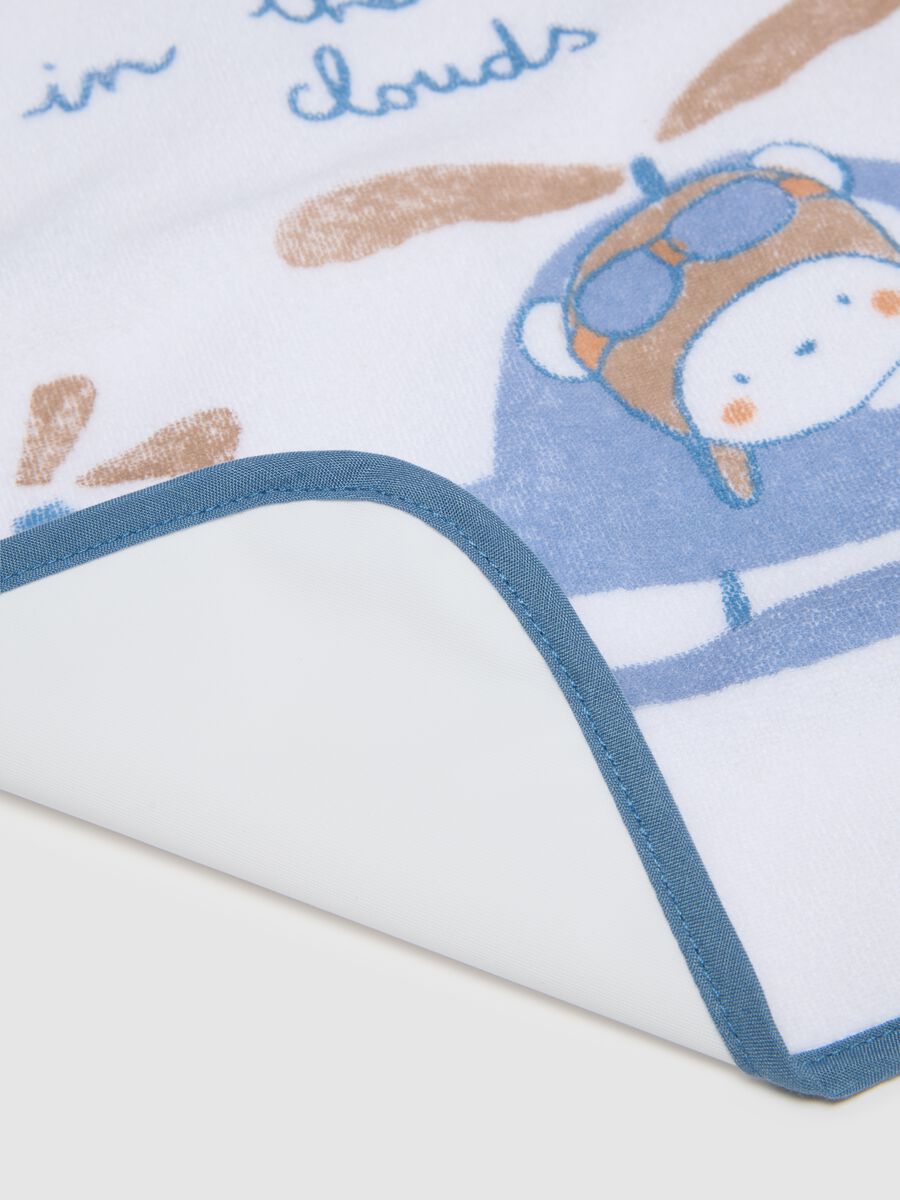 Bipack di bavette da neonato in misto cotone multicolor_1