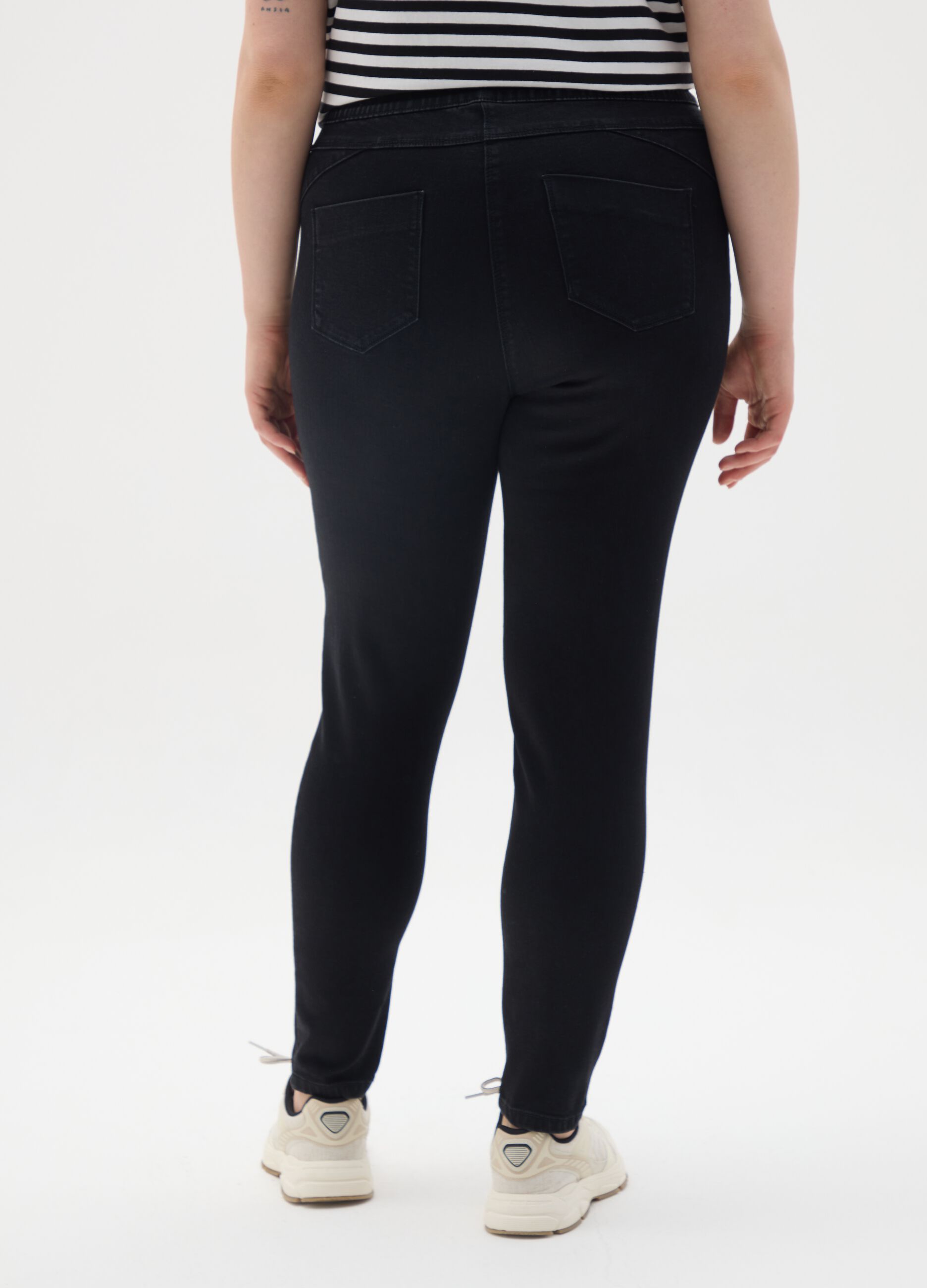 Black Denim Skinny Fit Jeans