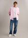 Pink pure linen shirt with button-down collar, regular fit_1
