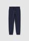 Fleece joggers with drawstring_4