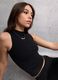 Mock Neck Tank Top Black_3