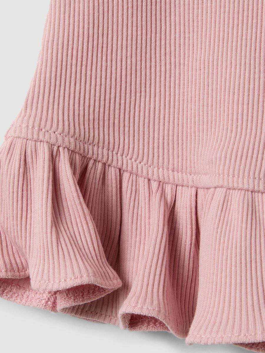 Completo in puro cotone rosa per bimbe_3