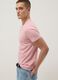 Pink pure cotton short-sleeve T-shirt_0
