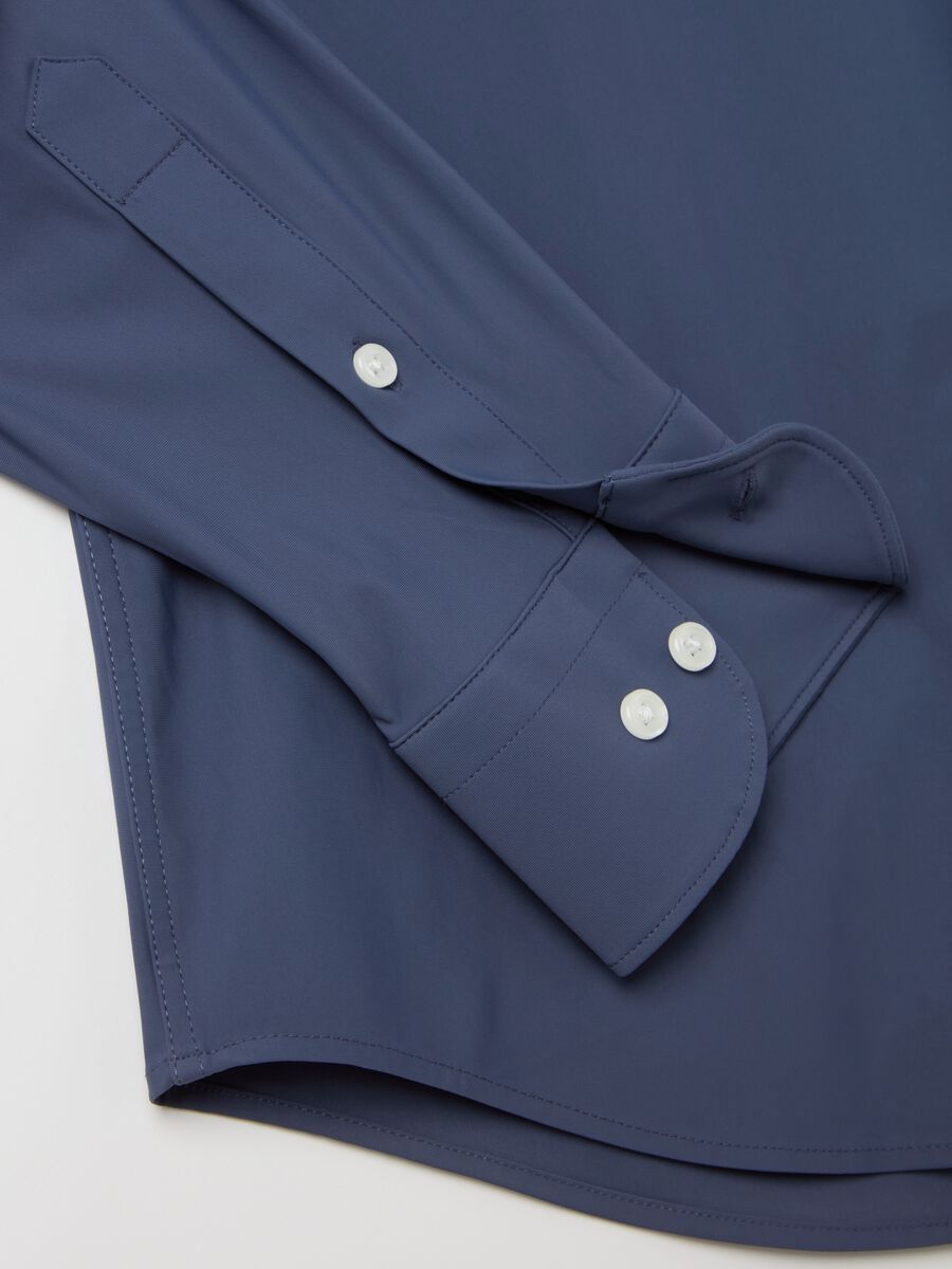 Regular-fit shirt in technical fabric_5