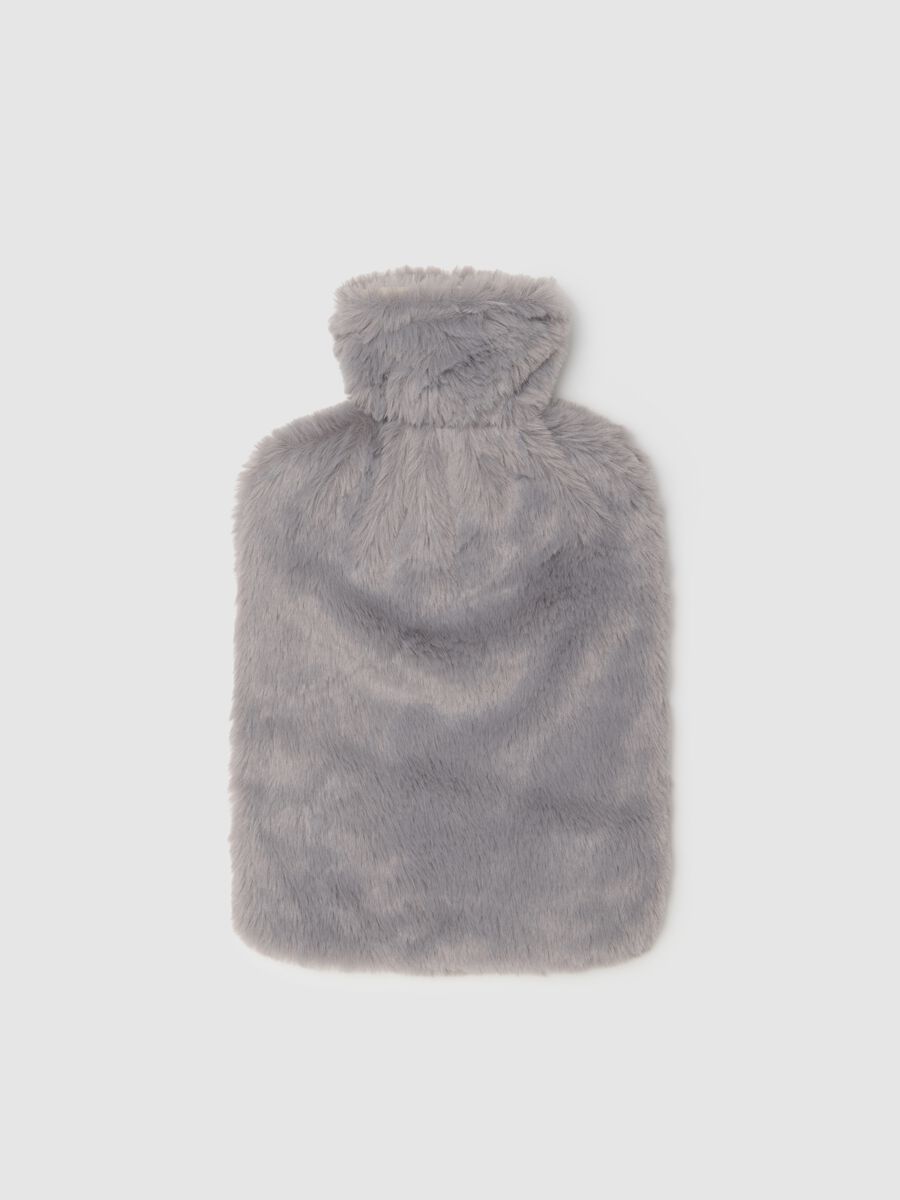 Grey Hot Water Bottle with Cover_1