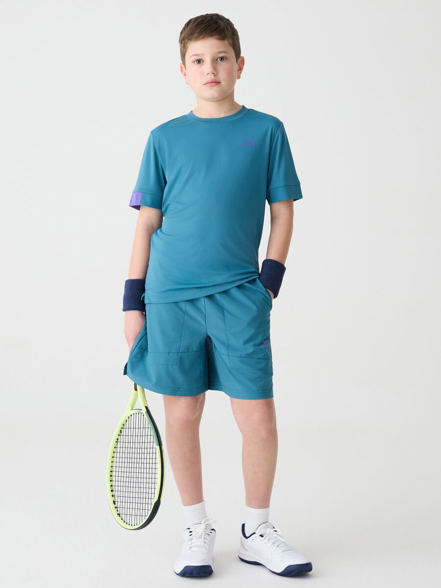 SLAZENGER Bermuda shorts in technical fabric_1