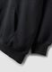 Black cotton-blend hoodie with Brooklyn Nets print_1