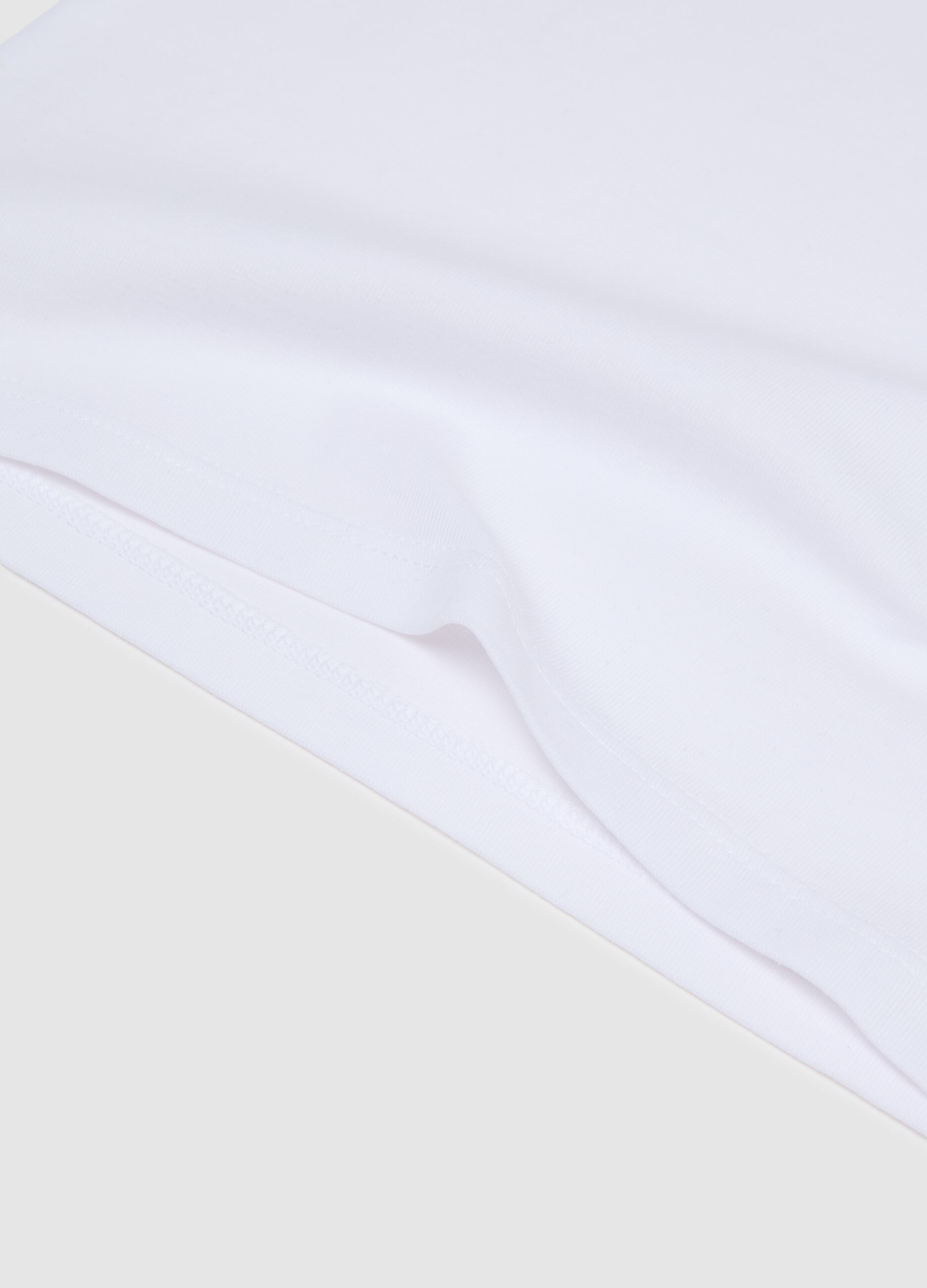 Boys' Multicolour Cotton Undershirt Duo Pack Regular Fit