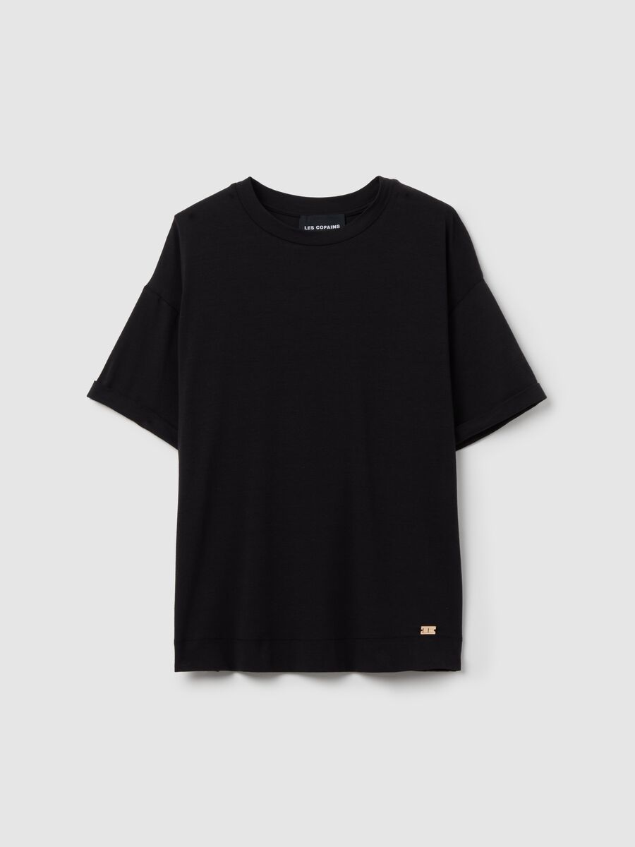 Stretch cotton and modal T-shirt_4