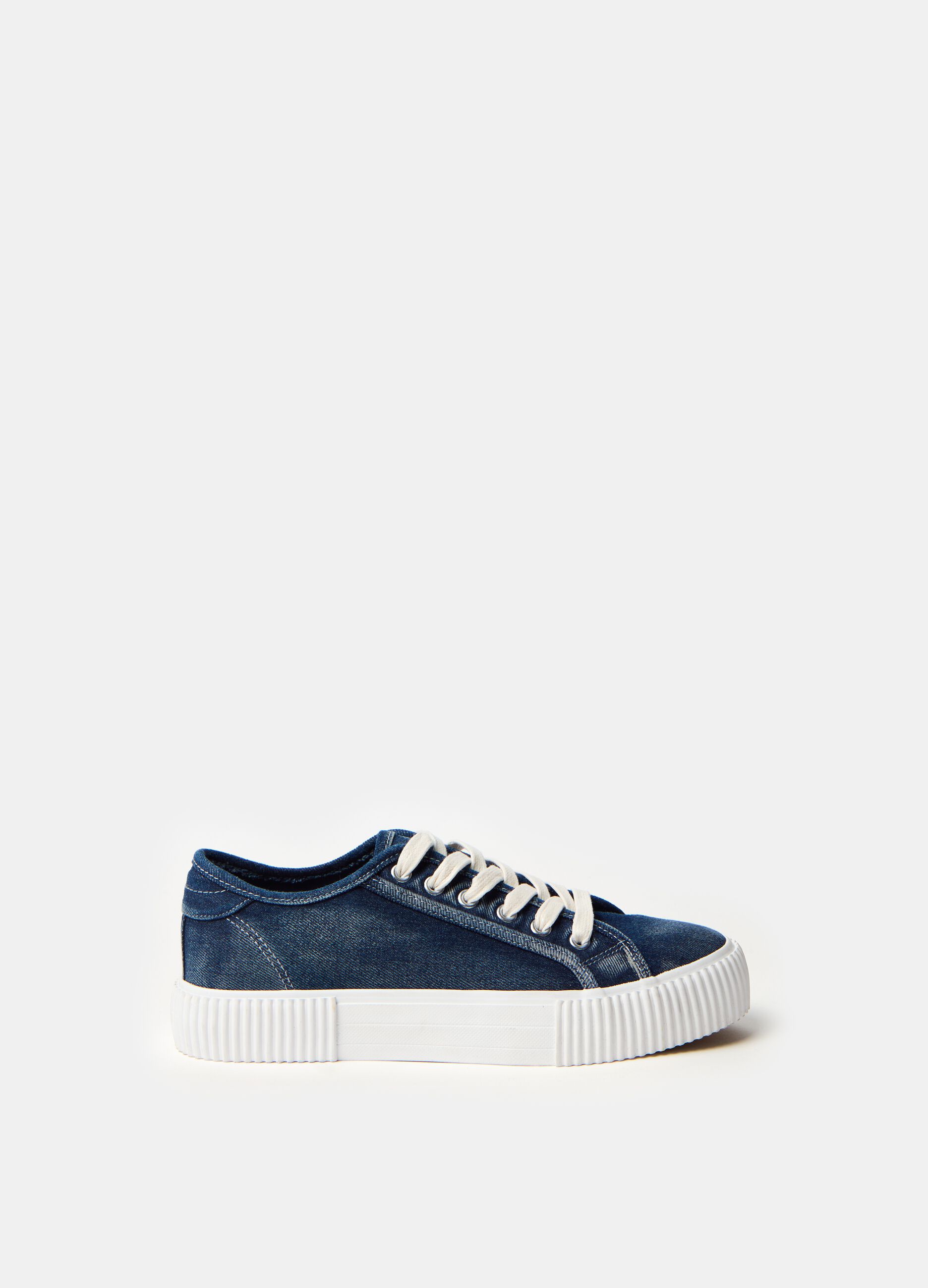 Denim sneakers