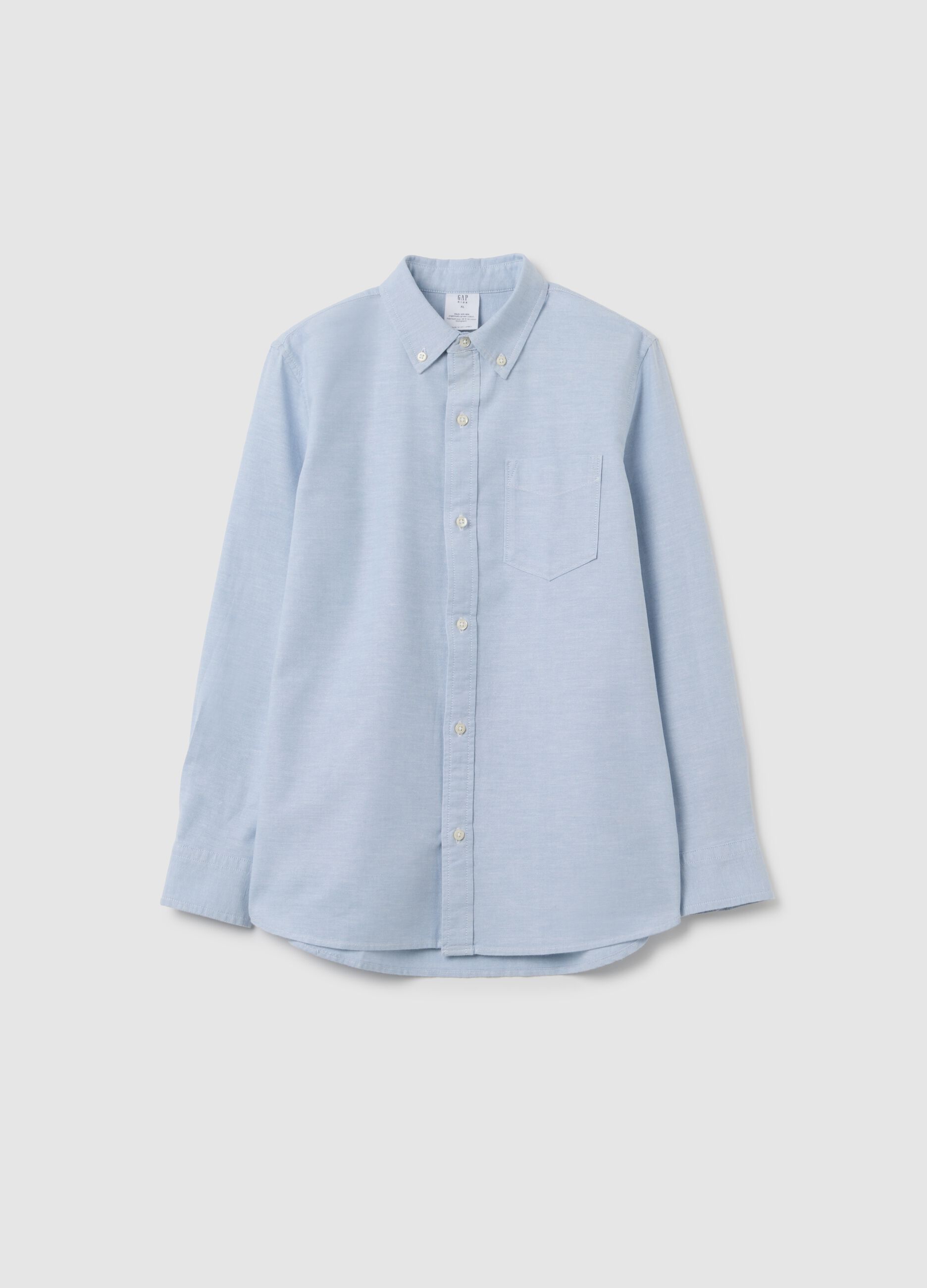 Camicia in oxford con taschino