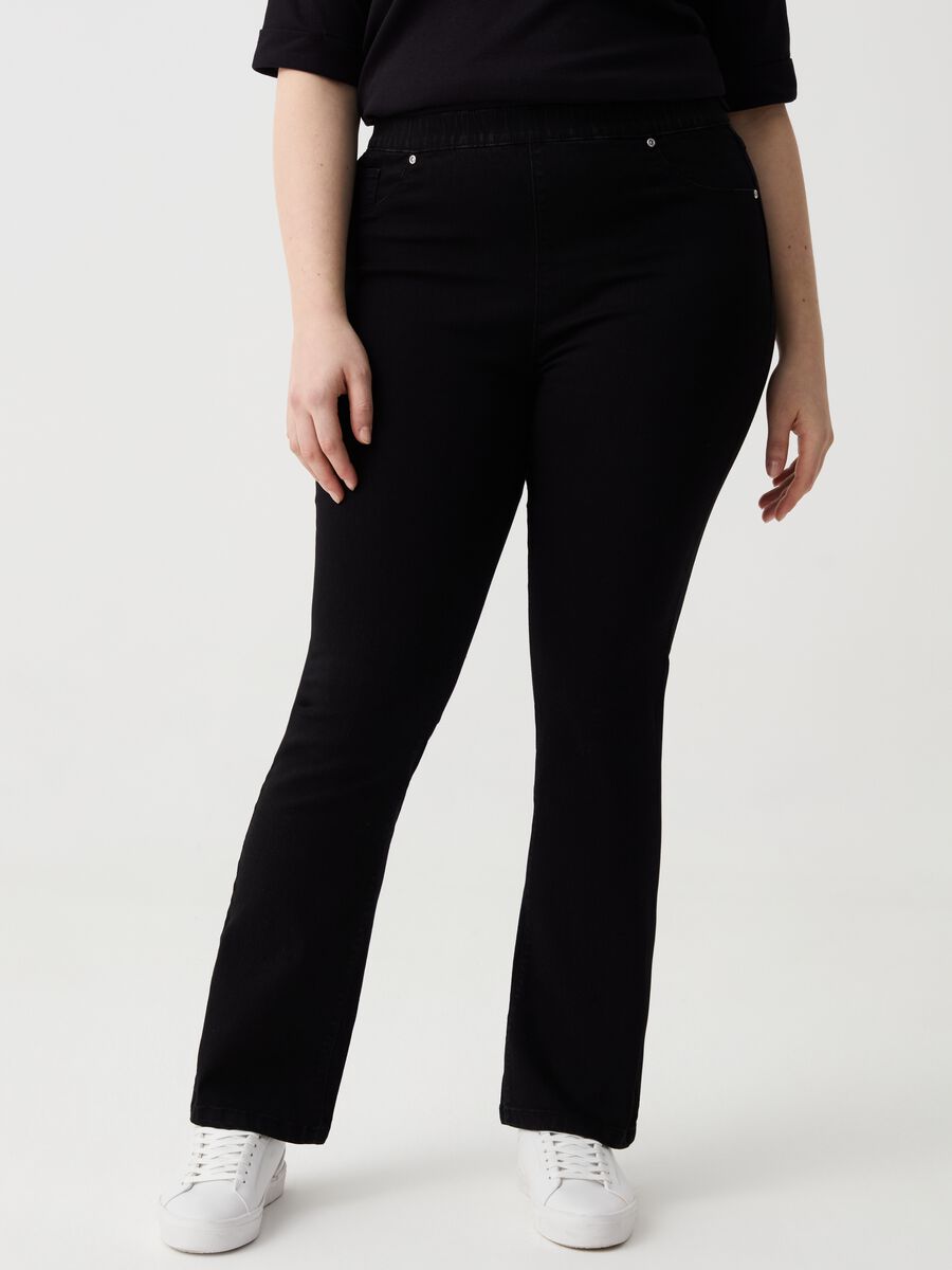 Jeggings bootcut fit stretch Curvy_1