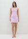 Women's Nightdress in Pure Cotton Purple_0