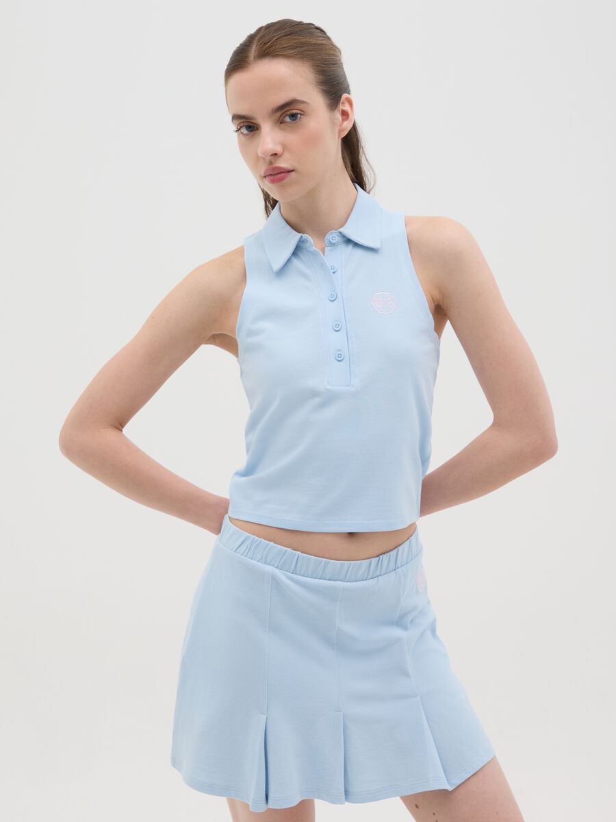 Women's Regular Fit Blue Top_0