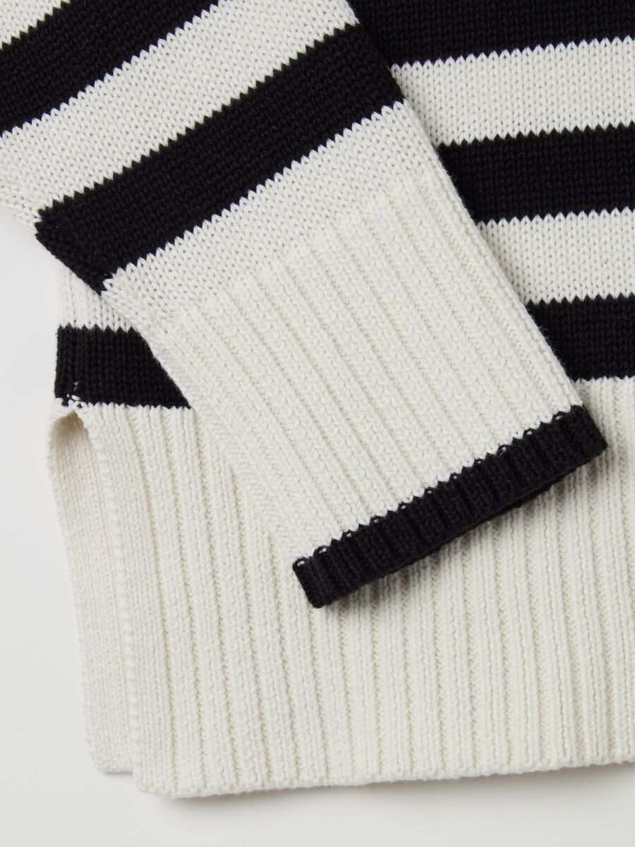 Oversized striped pullover_5