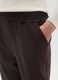 Brown regular fit trousers_3