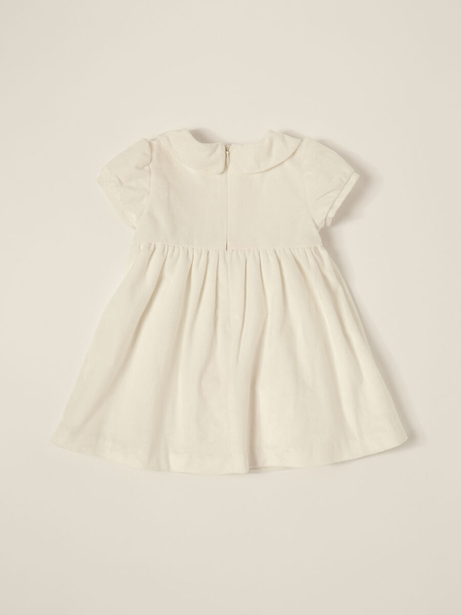 Vestito velour IANA neonata_1