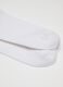 White Midi Cotton Blend Socks_2