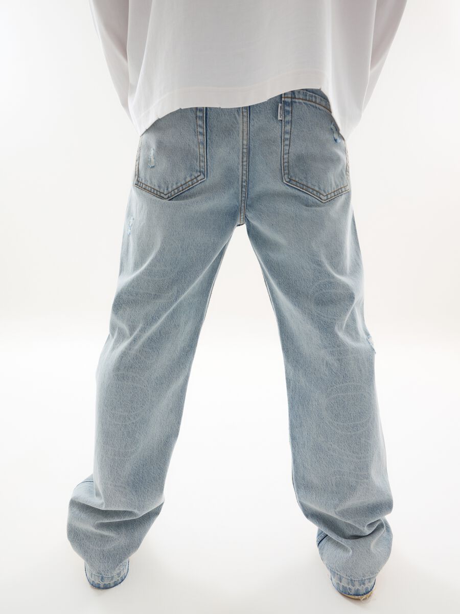 Baggy Lasered Denim_0