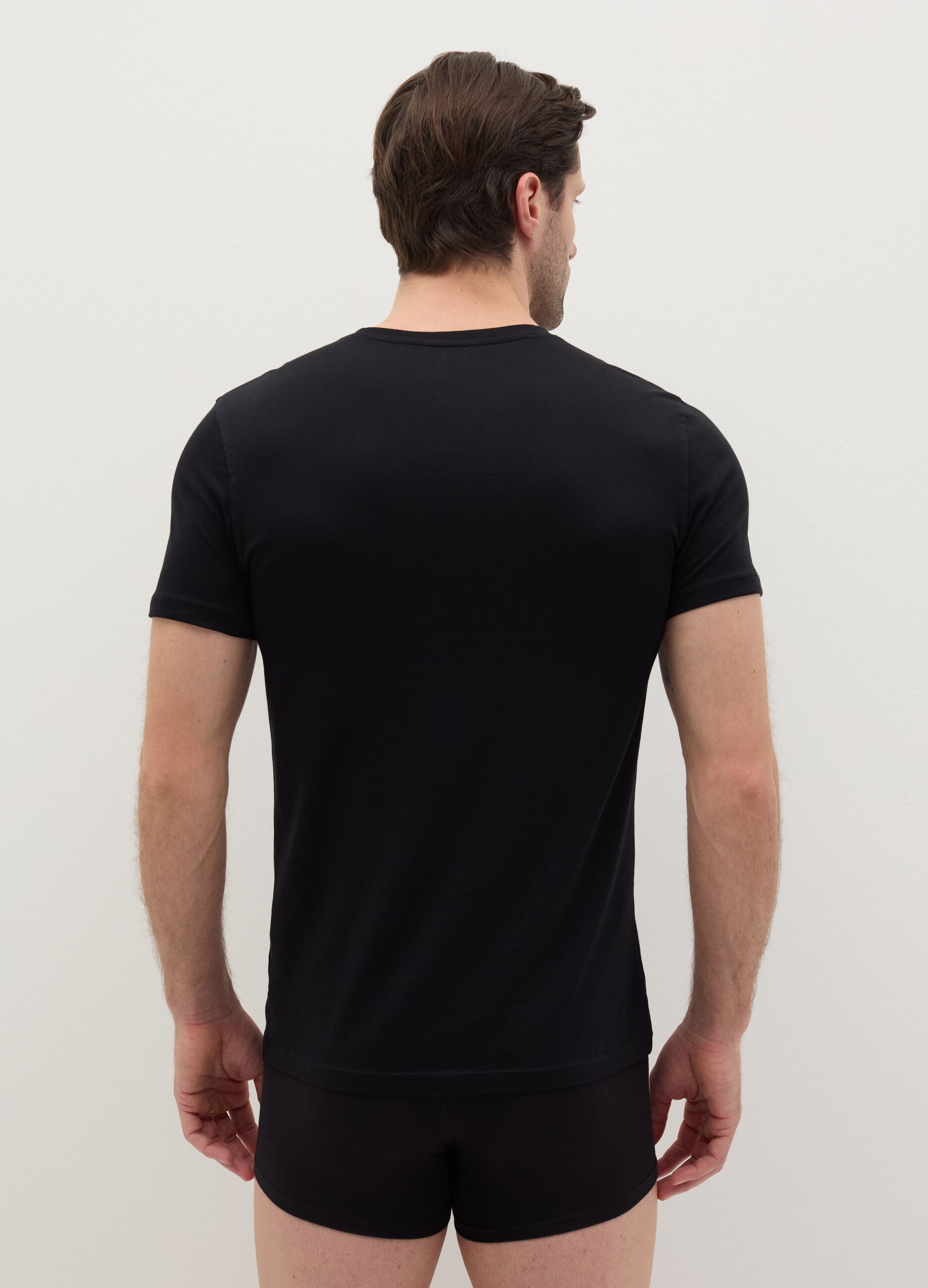 Bipack t-shirt intime girocollo
