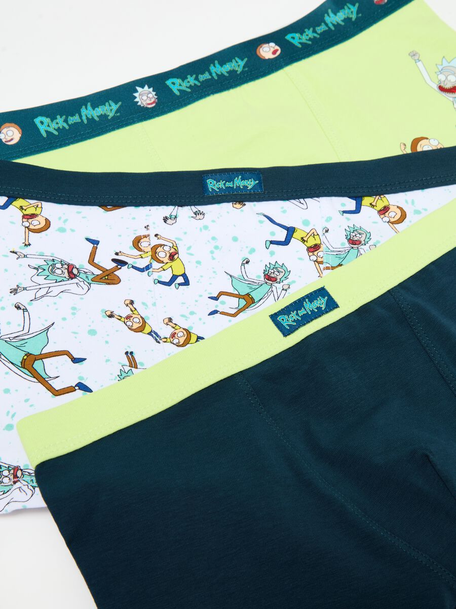 Tripack boxer con stampa Rick and Morty_2