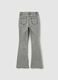 Stretch Grey Flare Jeans_4