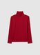 Boy's red pure cotton jumper regular fit_0
