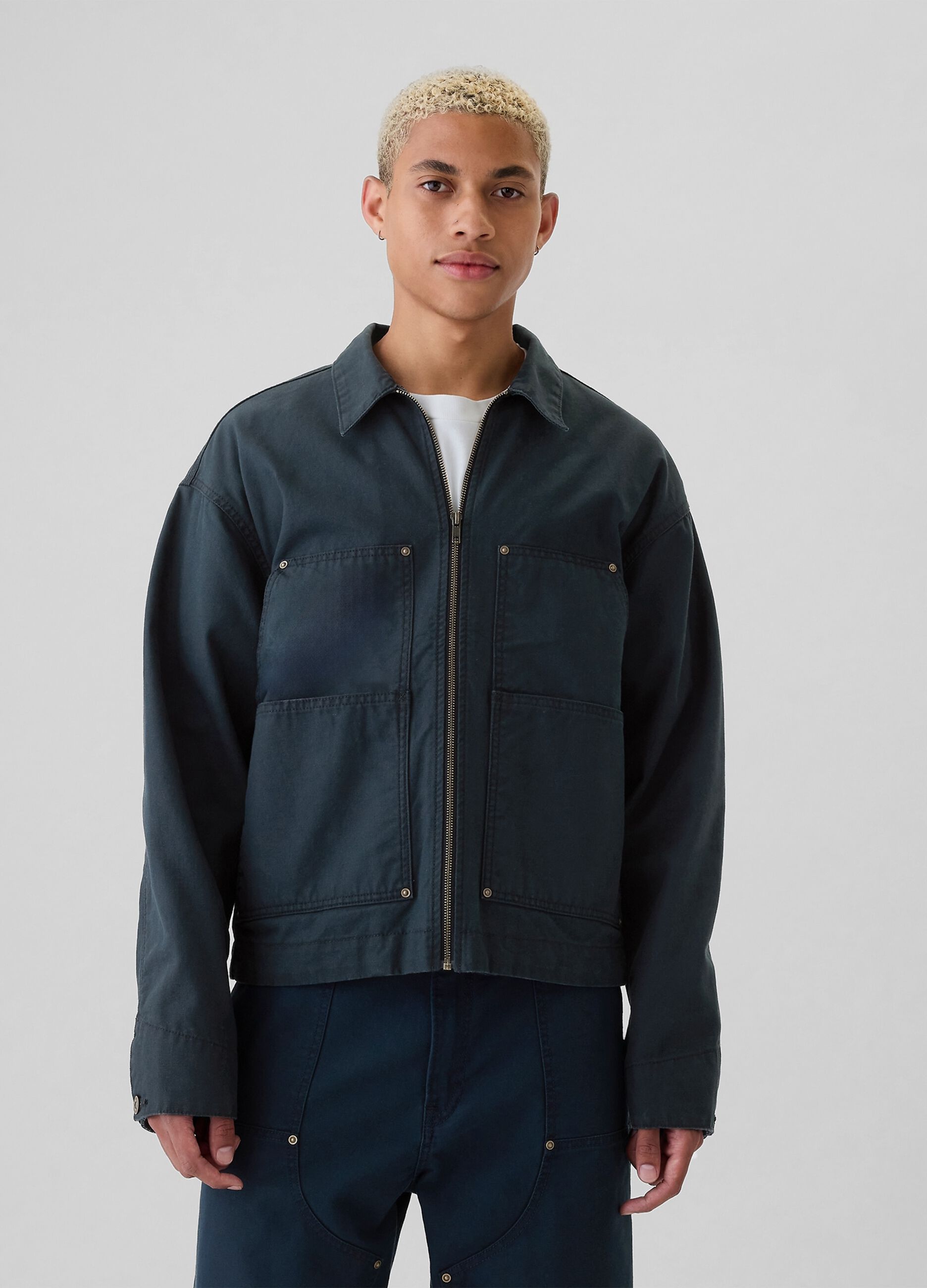 Carpenter jacket in denim