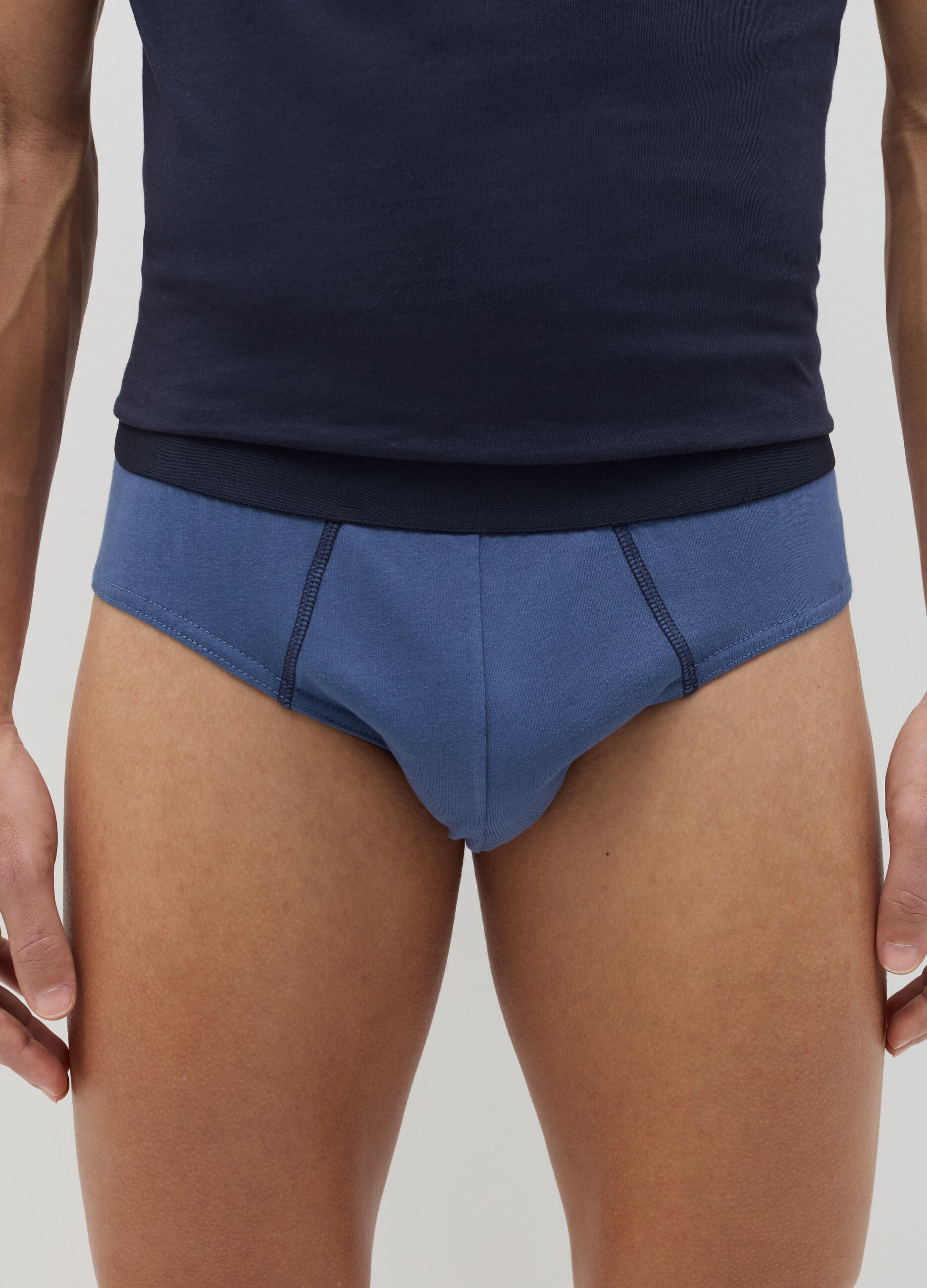 Set cinque slip in cotone