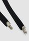 Bretelle nere elasticizzate con clip_1