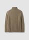 Beige wool-blend regular-fit roll-neck jumper_2