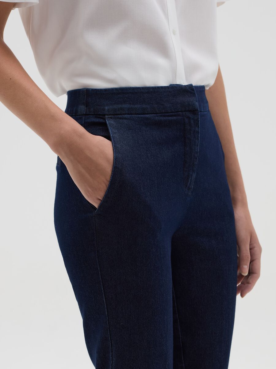 Cropped jeggings with splits_2