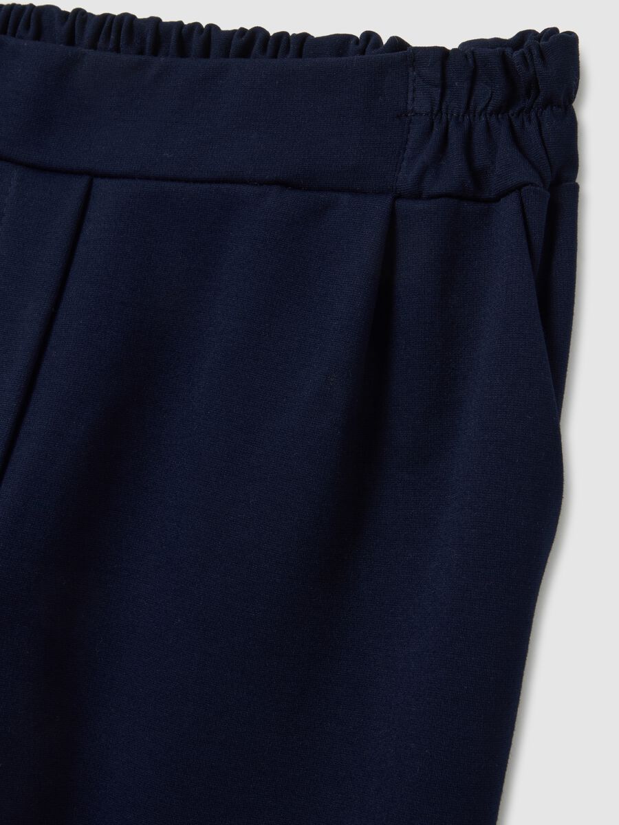 Pantaloni blu regular fit_5