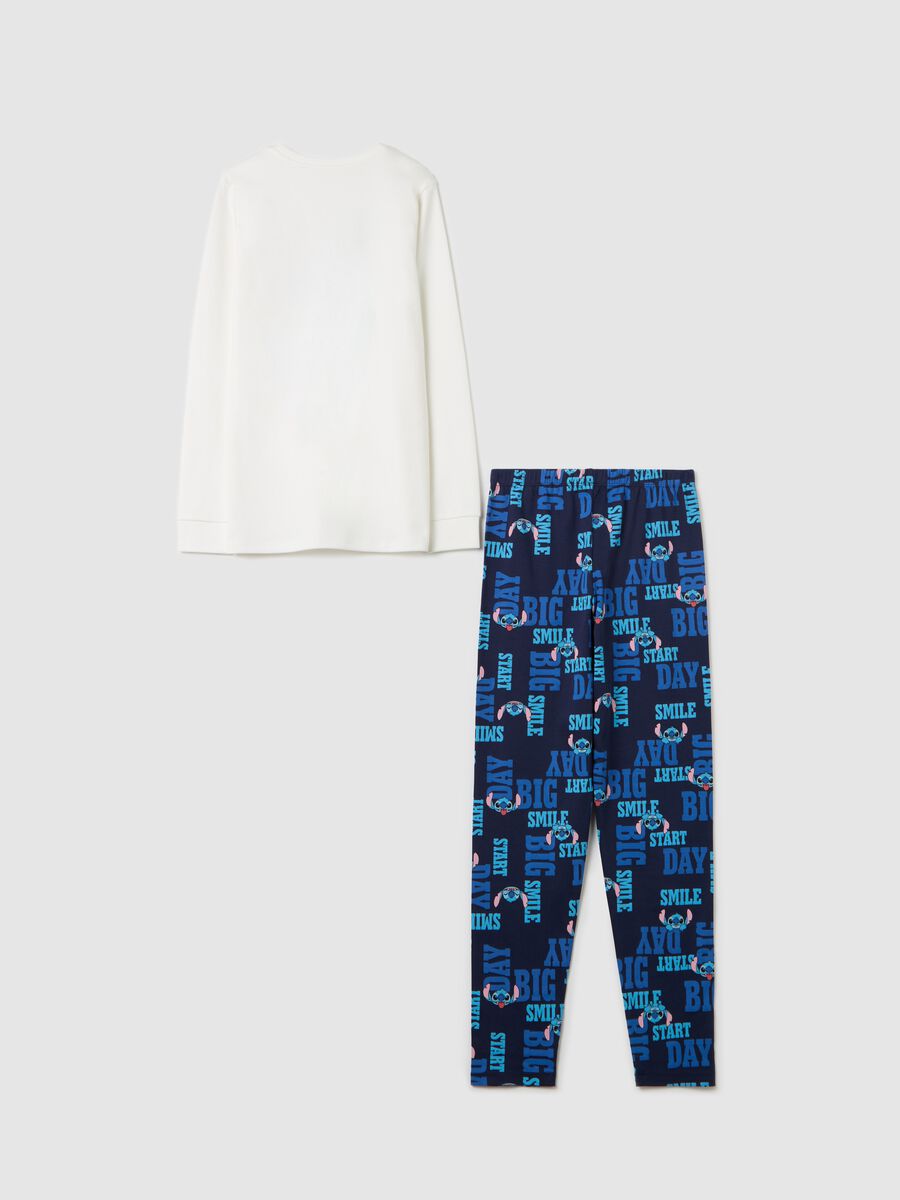 Cotton pyjamas with Stitch print_1