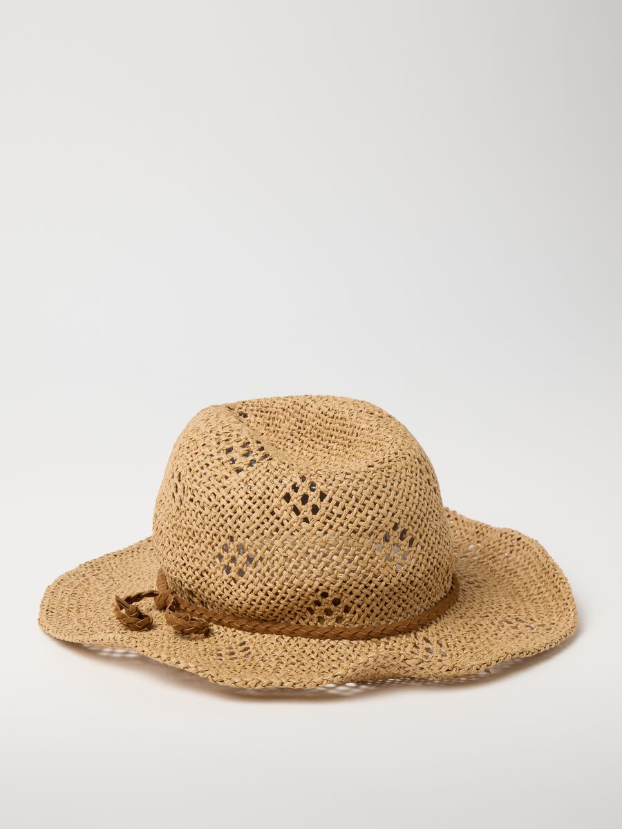 Woven Paper Hat Ovs_2
