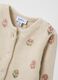 Baby's beige pure cotton cardigan with buttons_3