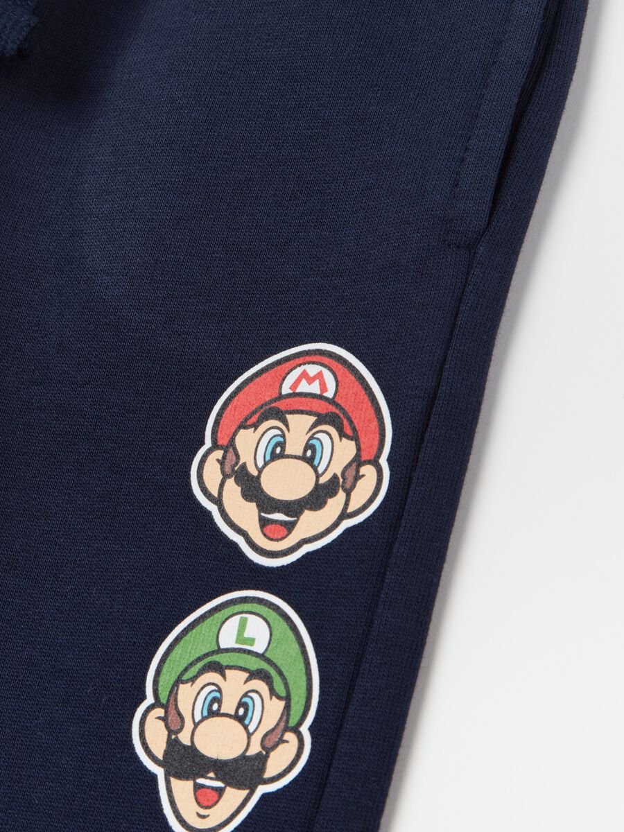 Fleece joggers with Super Mario™ print_2