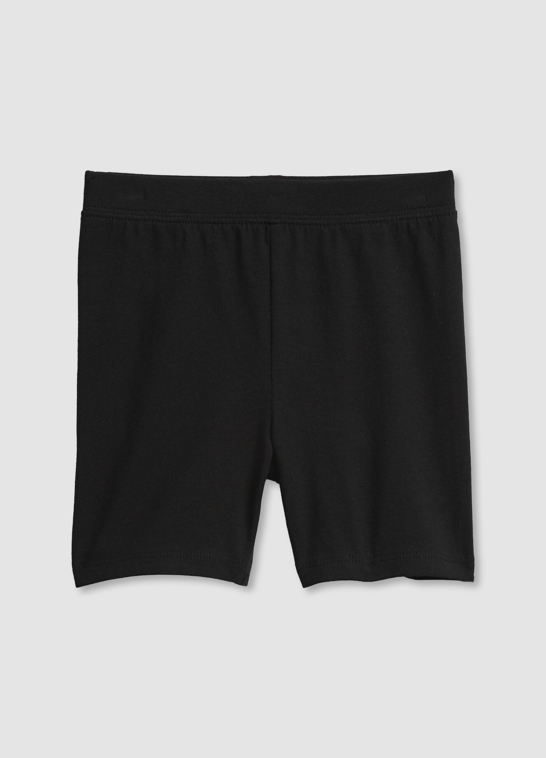 Stretch cotton shorts
