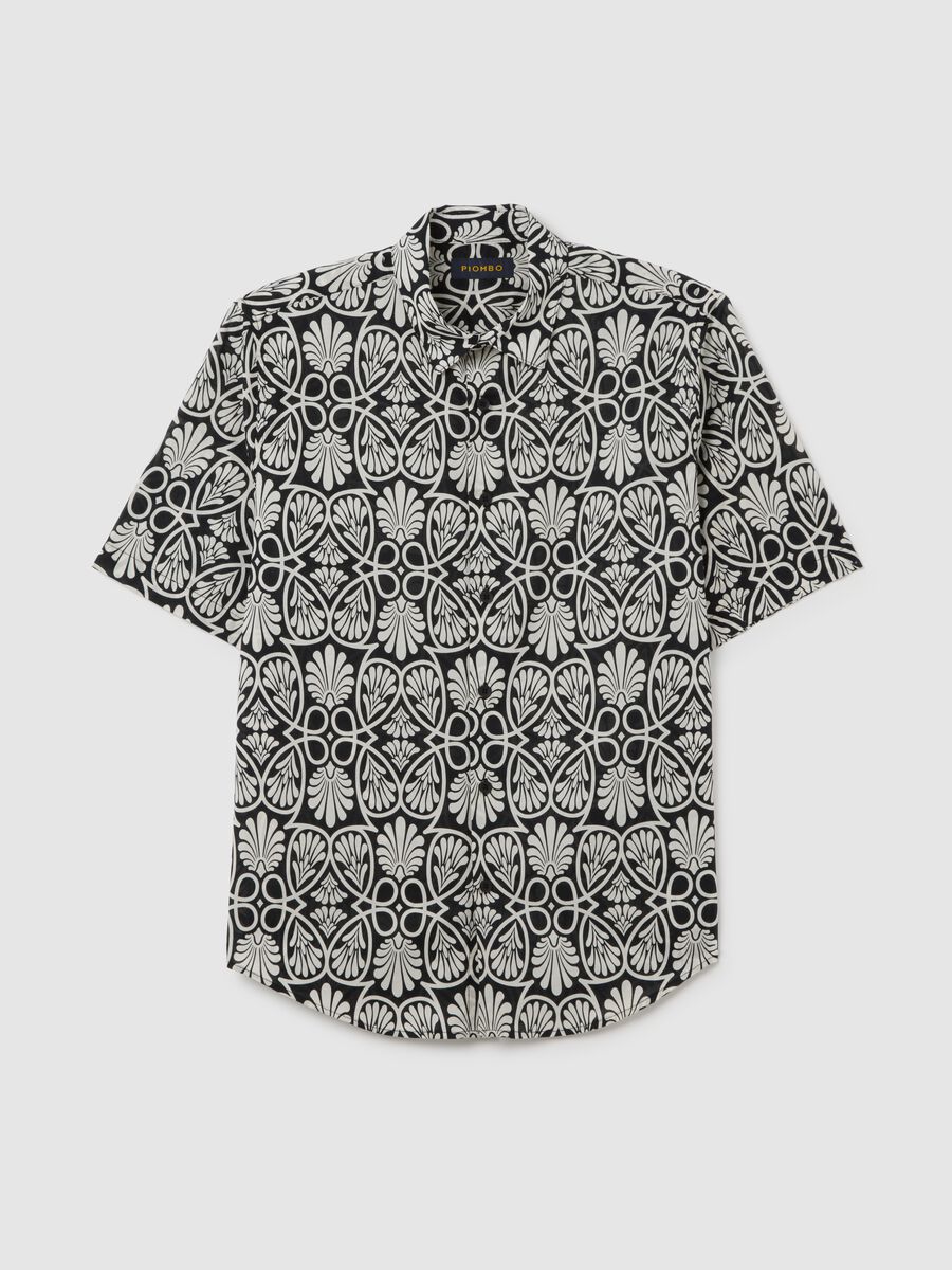 Men's pure cotton multicolor regular fit shirt_4