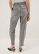 Grey Pure Cotton Baggy Trousers_2