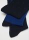 Multicolour short cotton blend socks multipack_2