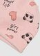Stretch Pink Cotton Baby Girl Hat_1