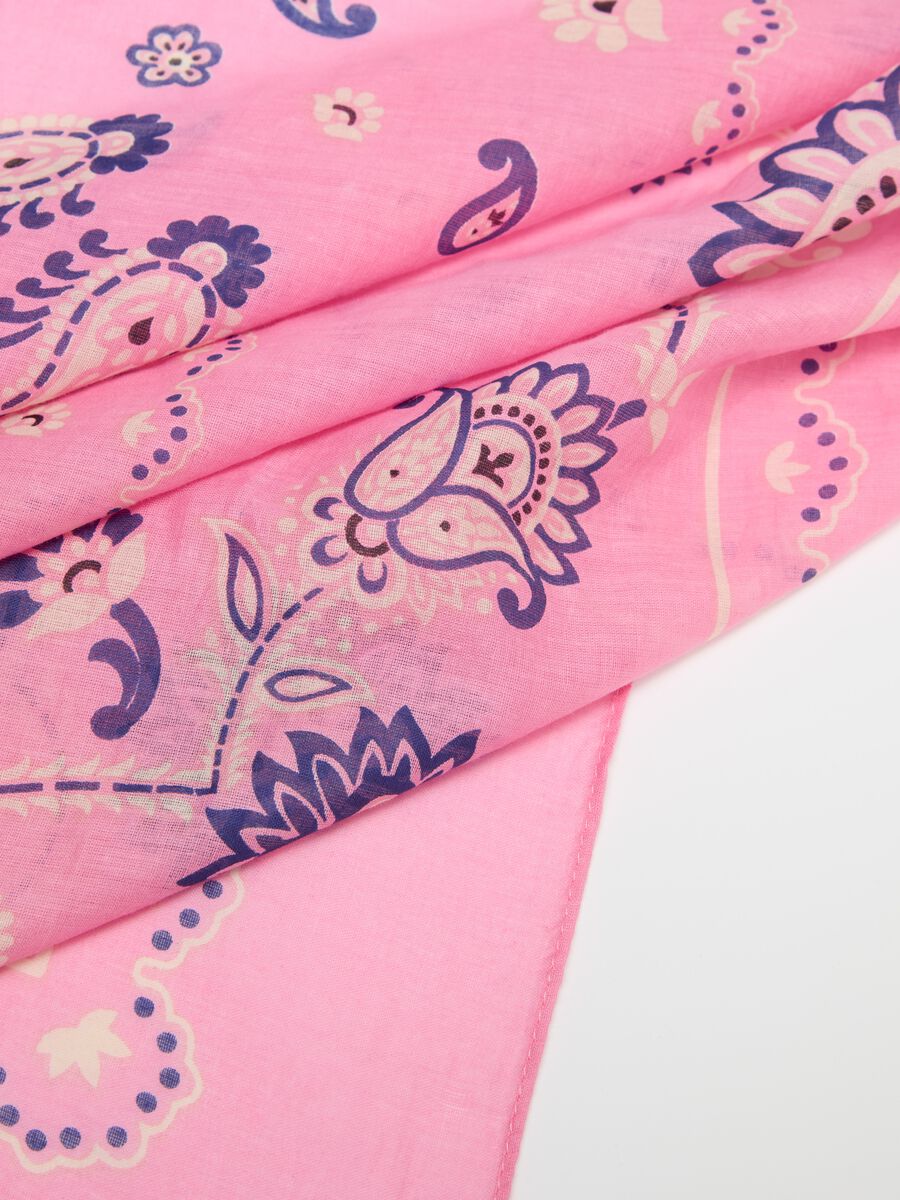 Foulard with bandana print_2