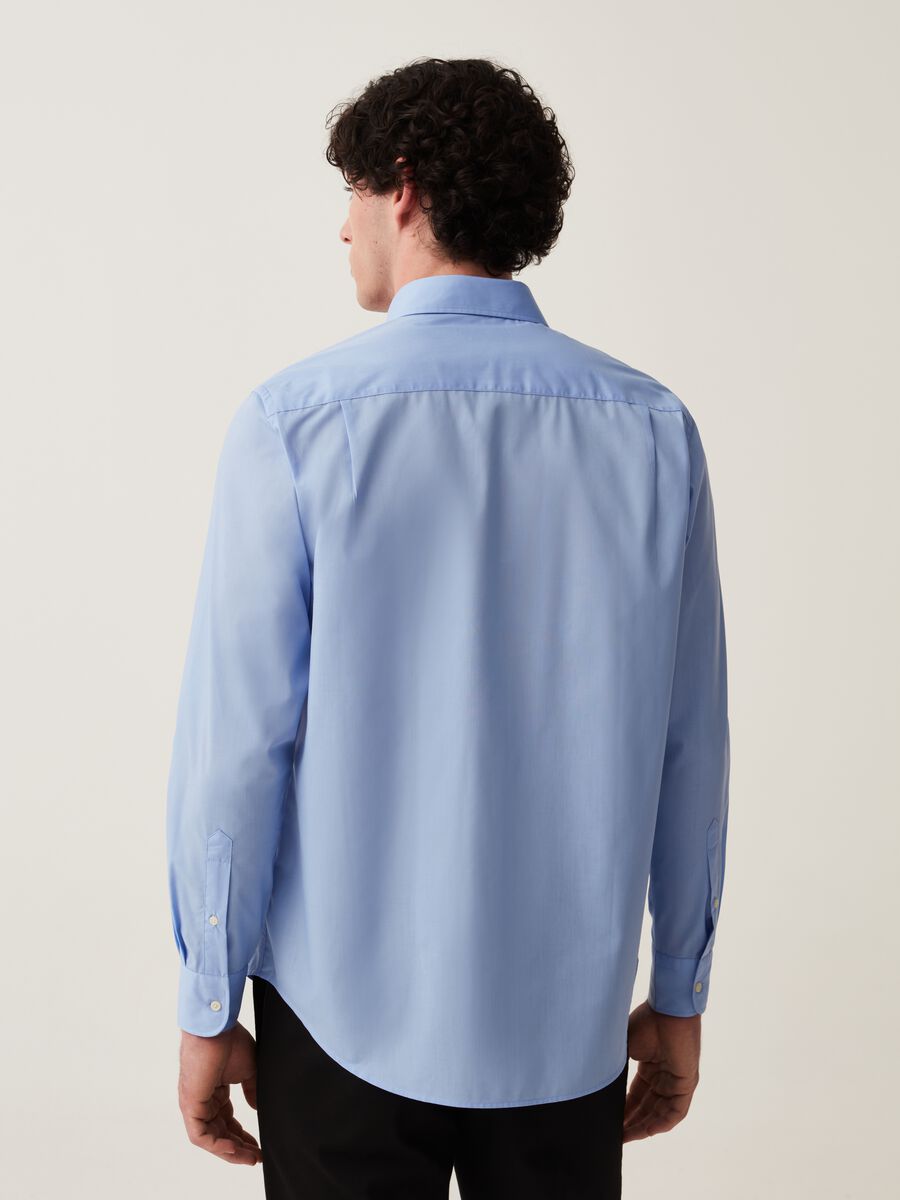 Regular-fit easy-iron shirt with pocket_2