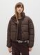 Brown padded oversized jacket_1