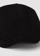 Black pure cotton flat cap_2